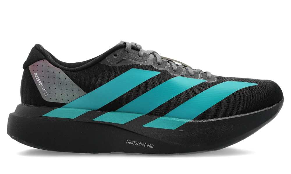 adidas Adizero Evo SL 'Core Black / Pure Teal / Grey Four'