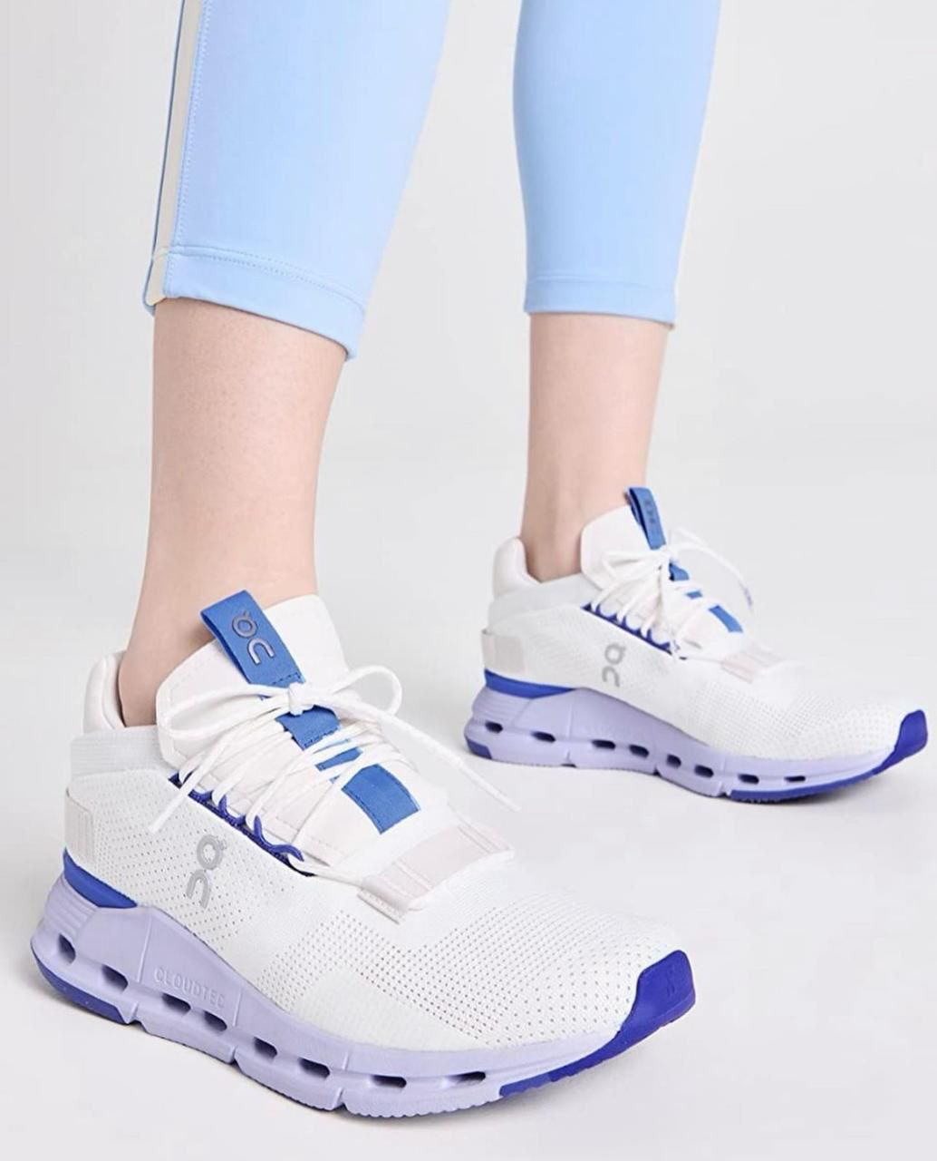 On Cloudnova Sneaker Undyed White