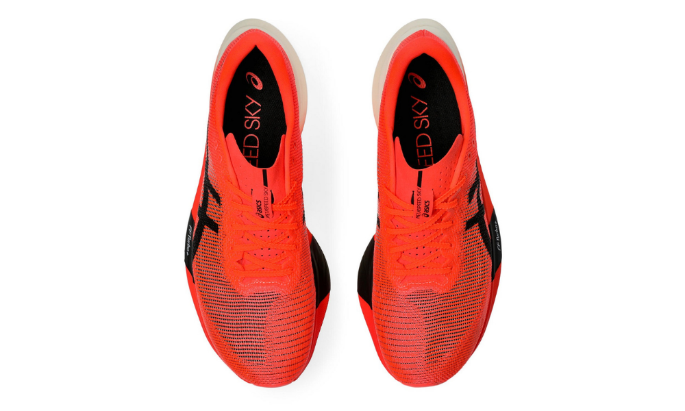 Asics Mestaspeed Ededge Paris "Sunrise Red/Black"