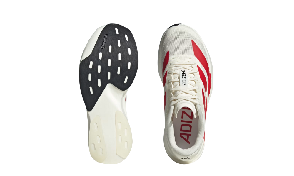 Adidas AdiZero EVO SL "Off White / Better Scarlet / Core Black"