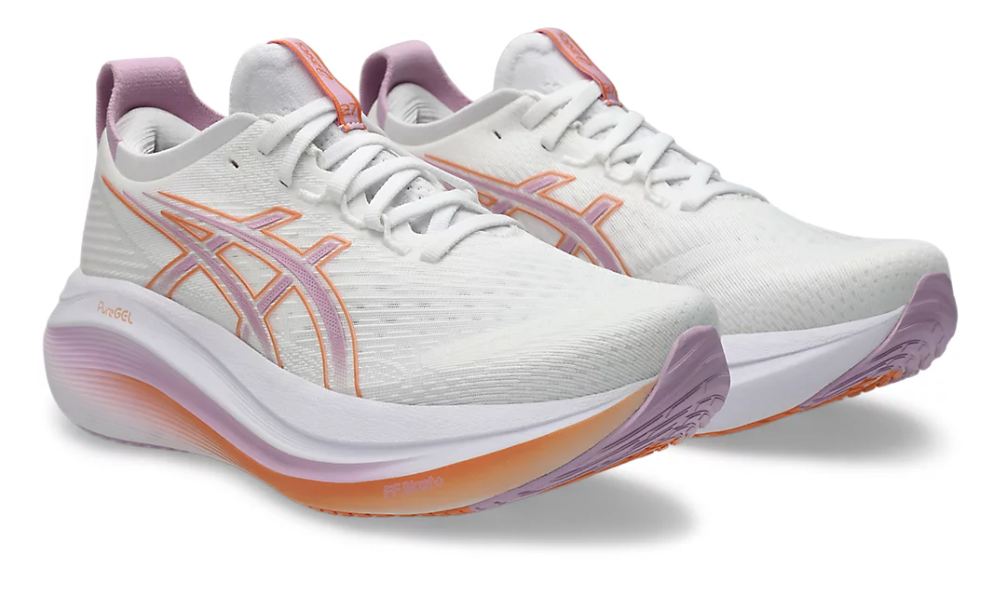 Asics Gel Nimbus 27 'White/Light Ube'
